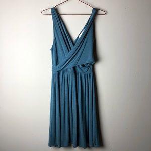 Ann Taylor LOFT Blue Sundress